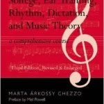 کتاب آموزش سلفژ ، تمرین گوش ، ریتم ، دیکته موسیقی و تئوری موسیقی